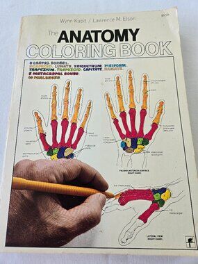 The Anatomy Coloring Book Lawrence M. Elson and Wynn Kapit 1977
